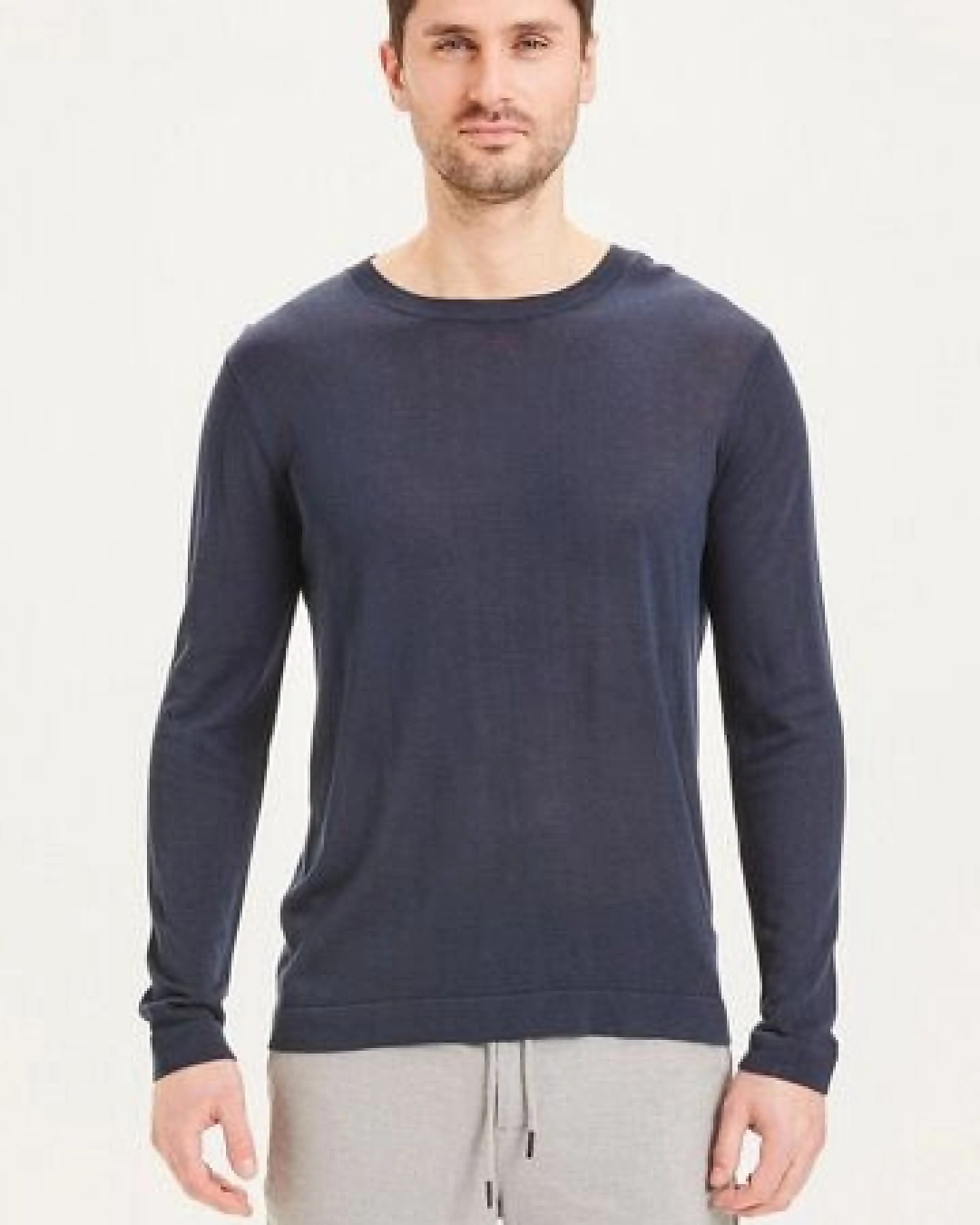 KnowledgeCotton Apparel FORREST O-Neck Tencel Knit Pullover – Ansicht 2