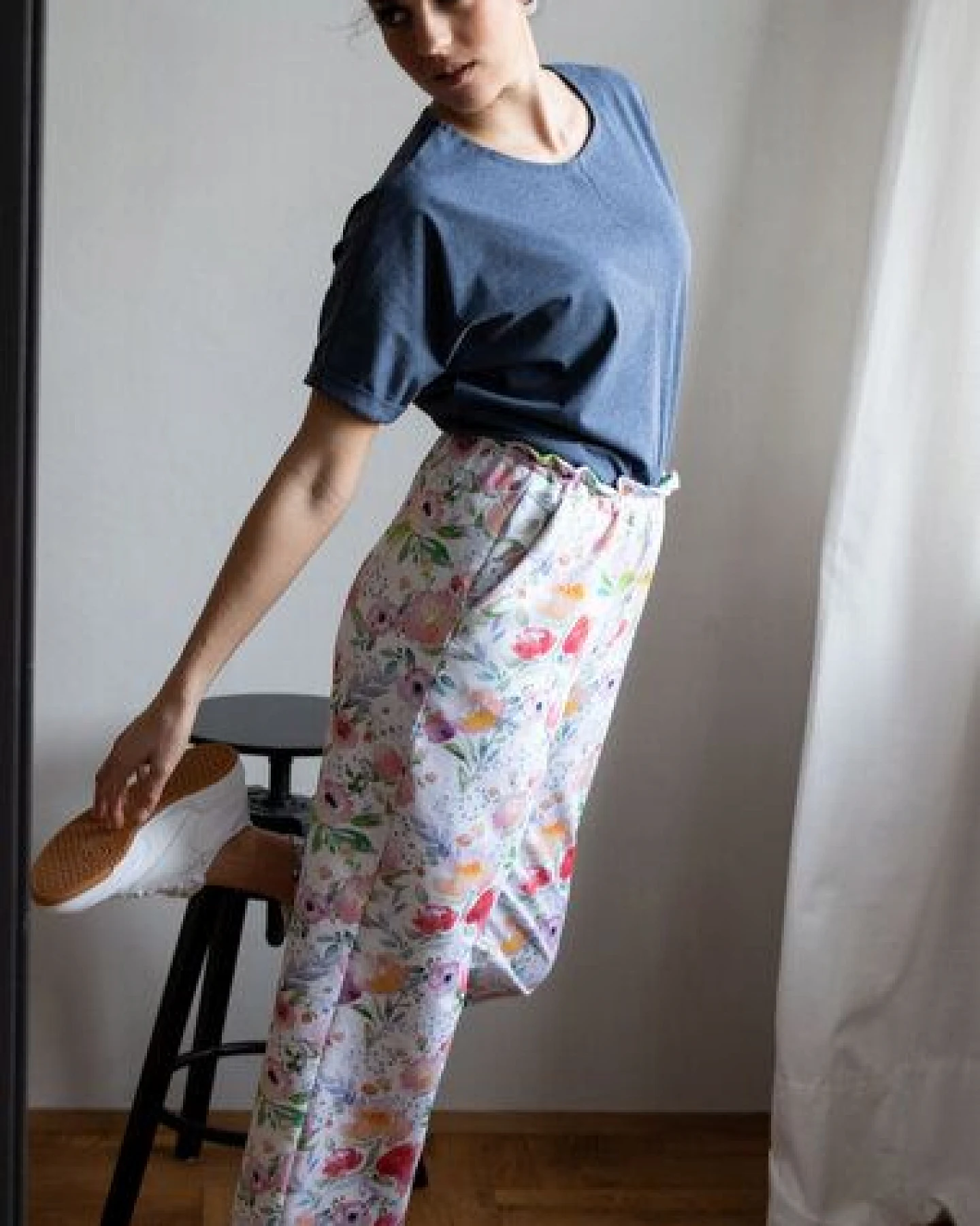 Ecostories Ladies Culotte Blumenwiese – Ansicht 2