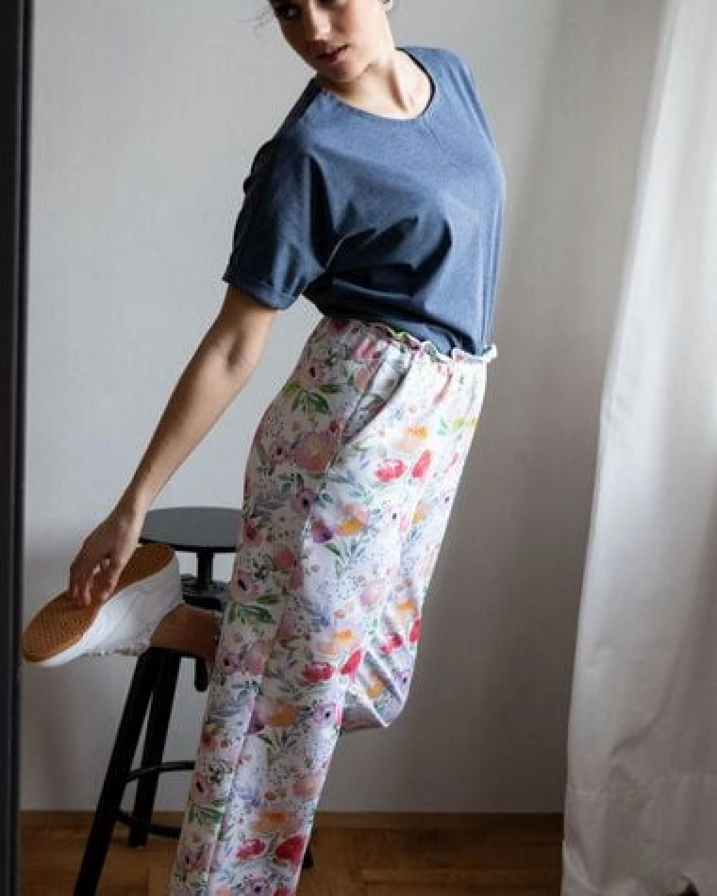 Ecostories Ladies Culotte Blumenwiese – Ansicht 2