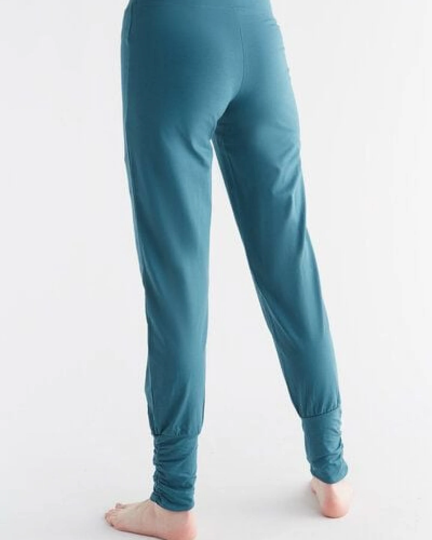 Leela Cotton Damen Yogahose 6 Farben Bio-Baumwolle Sporthose Fitnesshose 4415 – Ansicht 2