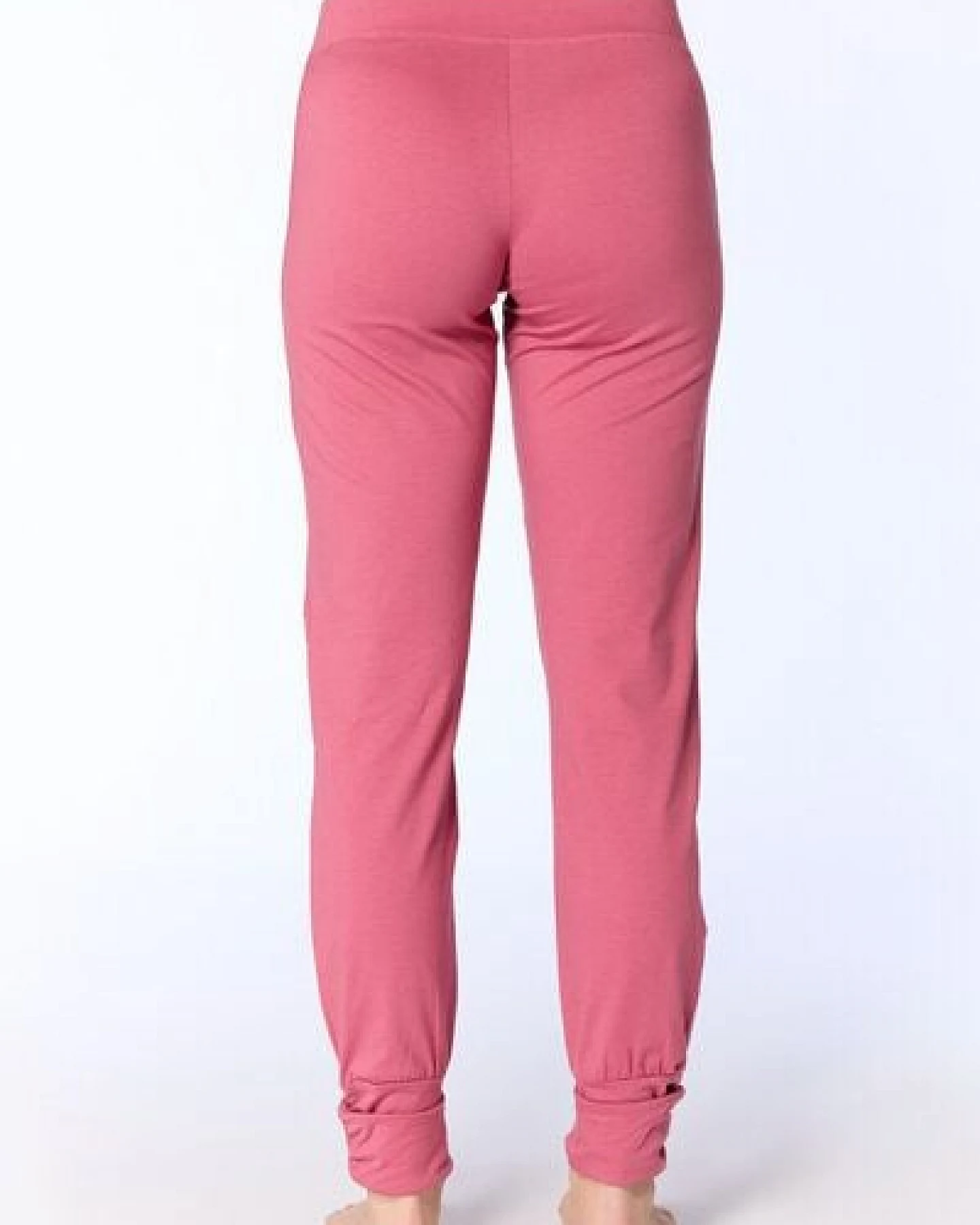 Leela Cotton Damen Yogahose 6 Farben Bio-Baumwolle Sporthose Fitnesshose 4415 – Ansicht 2