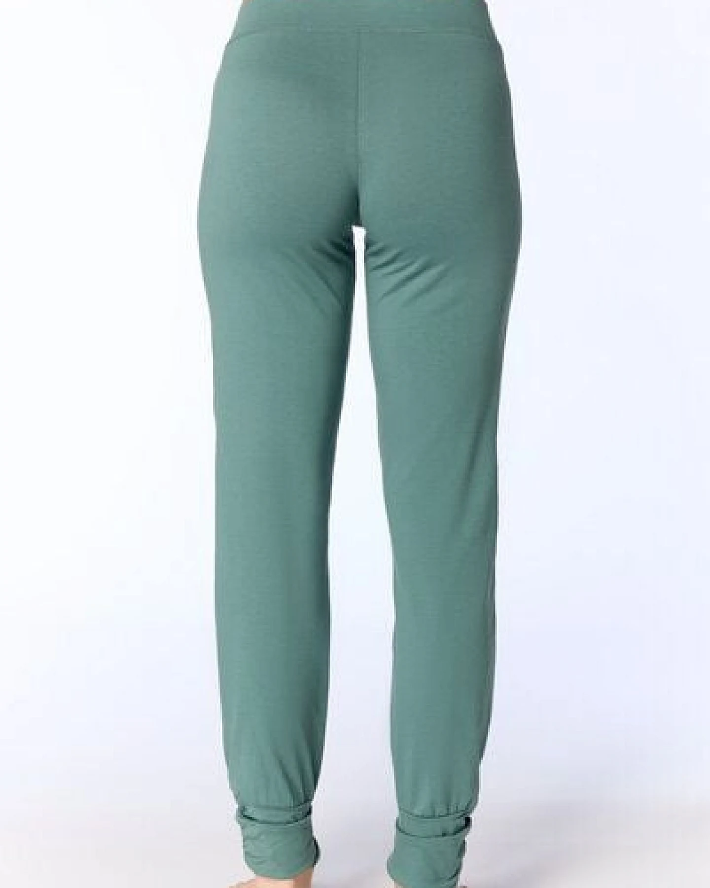 Leela Cotton Damen Yogahose 6 Farben Bio-Baumwolle Sporthose Fitnesshose 4415 – Ansicht 2