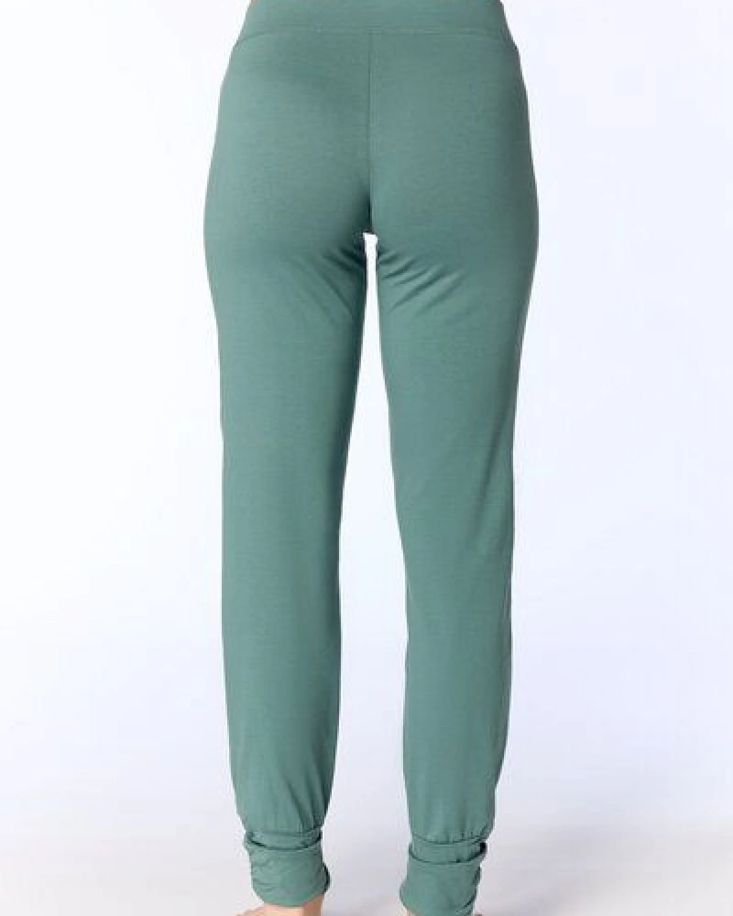 Leela Cotton Damen Yogahose 6 Farben Bio-Baumwolle Sporthose Fitnesshose 4415 – Ansicht 2