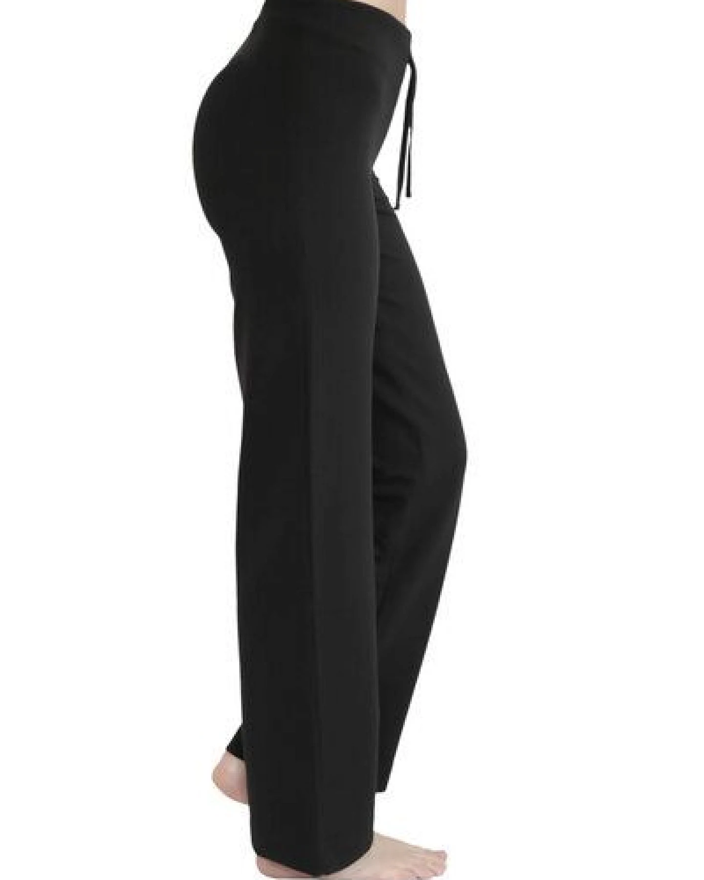 Leela Cotton Damen Fitnesshose 2 Farben Bio-Baumwolle Trainingshose Sporthose 4207 – Ansicht 2
