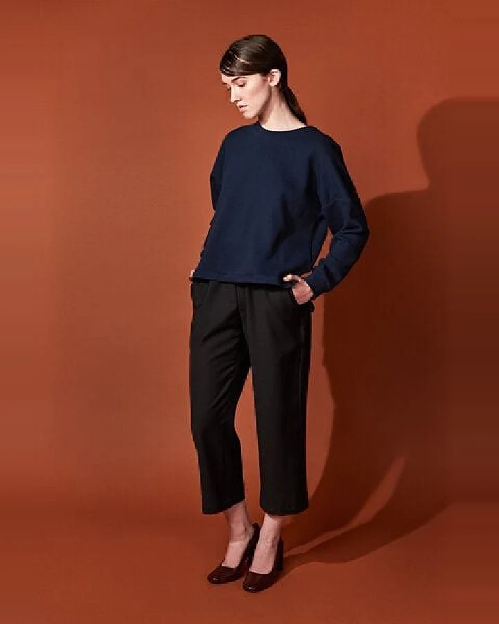 Elsien Gringhuis Wollculotte - Cropped Trousers