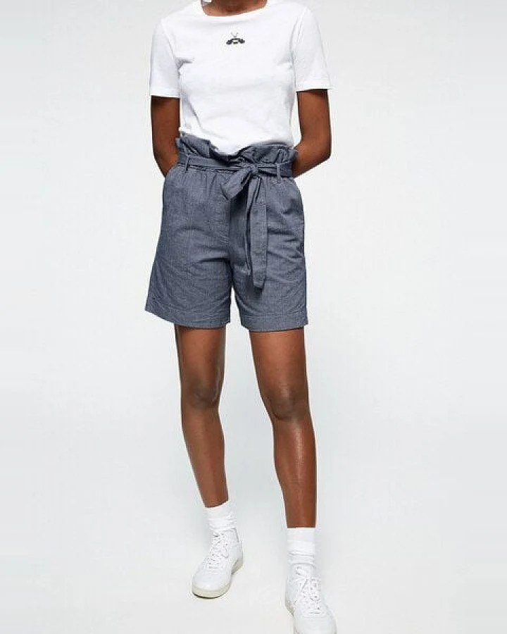 ARMEDANGELS TAABITHA CHAMBRAY - Damen Shorts aus Bio-Baumwolle