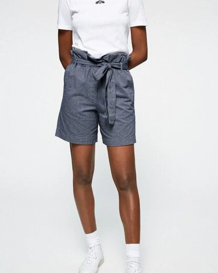 ARMEDANGELS TAABITHA CHAMBRAY - Damen Shorts aus Bio-Baumwolle