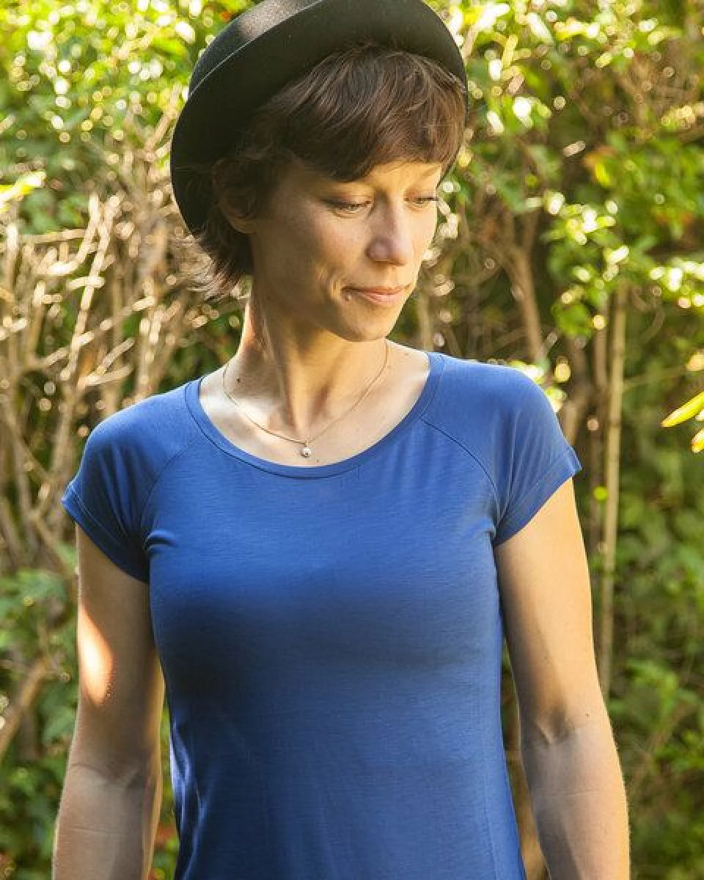 päfjes - Fair gehandeltes Basic Frauen T-Shirt mit TENCEL Lyocell – Ansicht 2