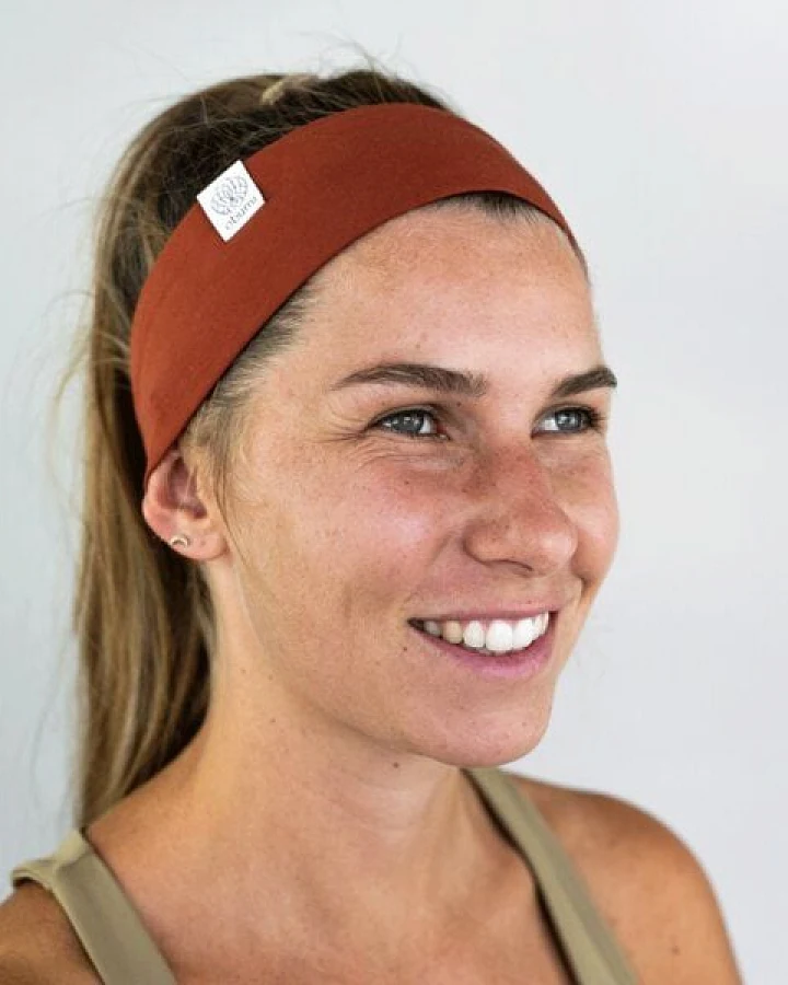 obumi STIRNBAND SCHMAL AUS BIO JERSEY IN VIELEN FARBEN