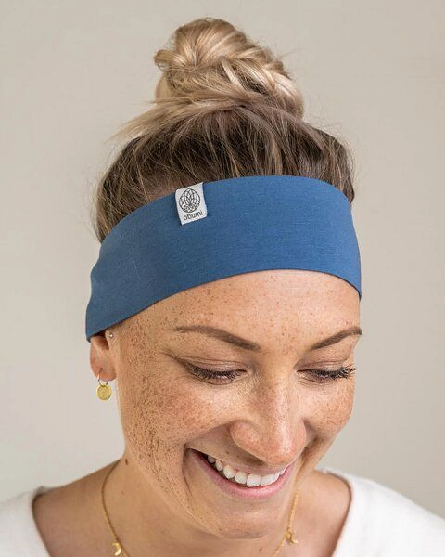 obumi STIRNBAND SCHMAL AUS BIO JERSEY IN VIELEN FARBEN – Ansicht 2