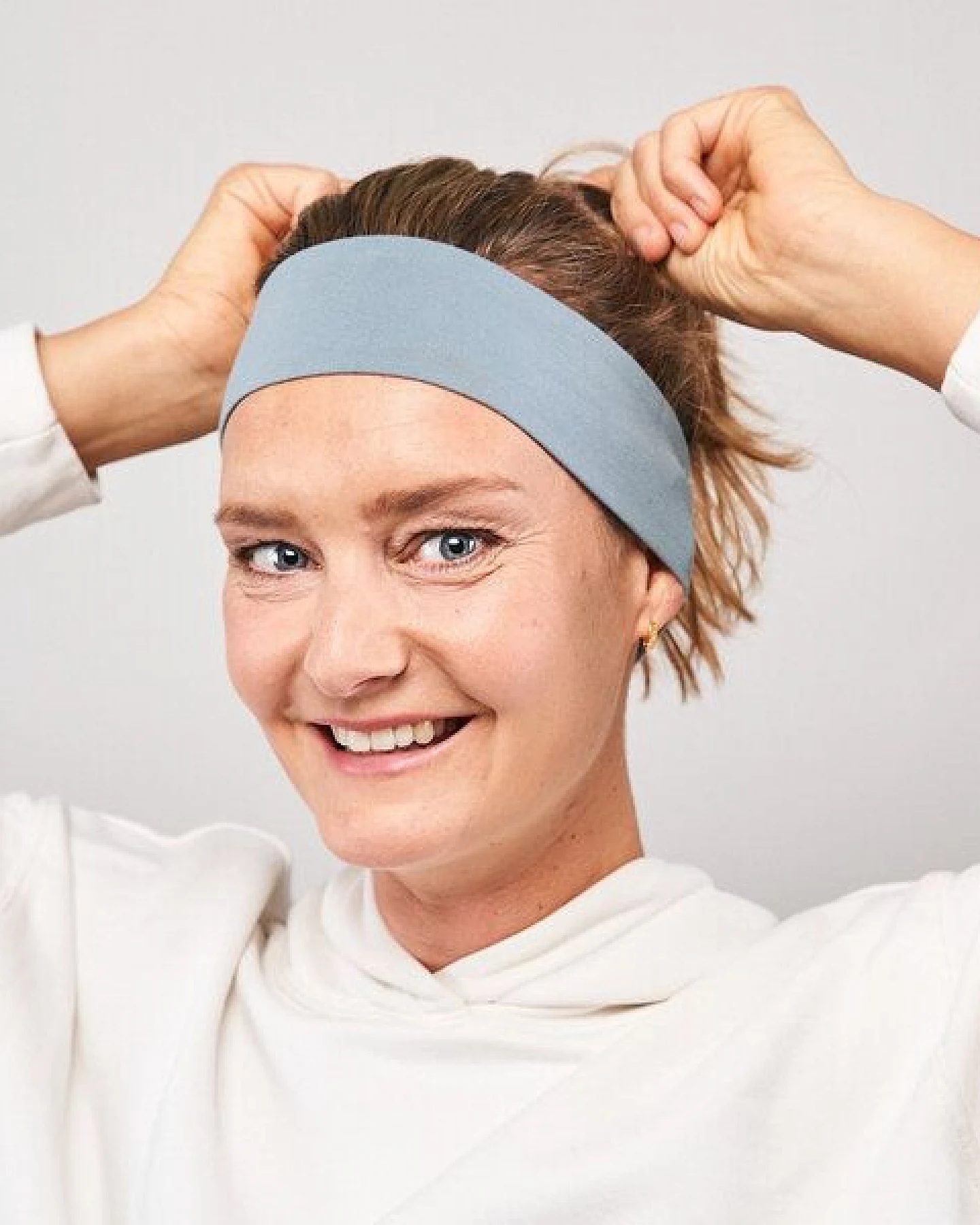 obumi STIRNBAND SCHMAL AUS BIO JERSEY IN VIELEN FARBEN – Ansicht 2