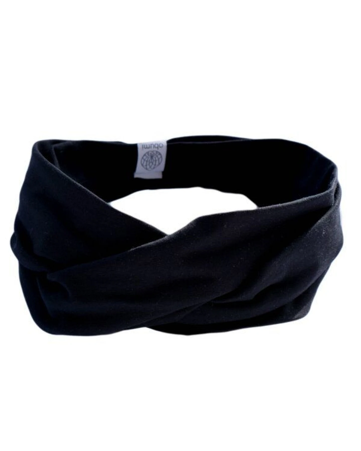 obumi STIRNBAND MIT WICKEL-DETAIL AUS BIO JERSEY IN VIELEN FARBEN – Ansicht 3