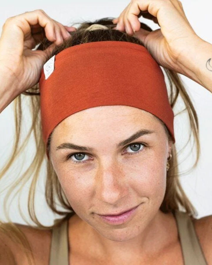 obumi STIRNBAND BREIT AUS BIO JERSEY IN VIELEN FARBEN