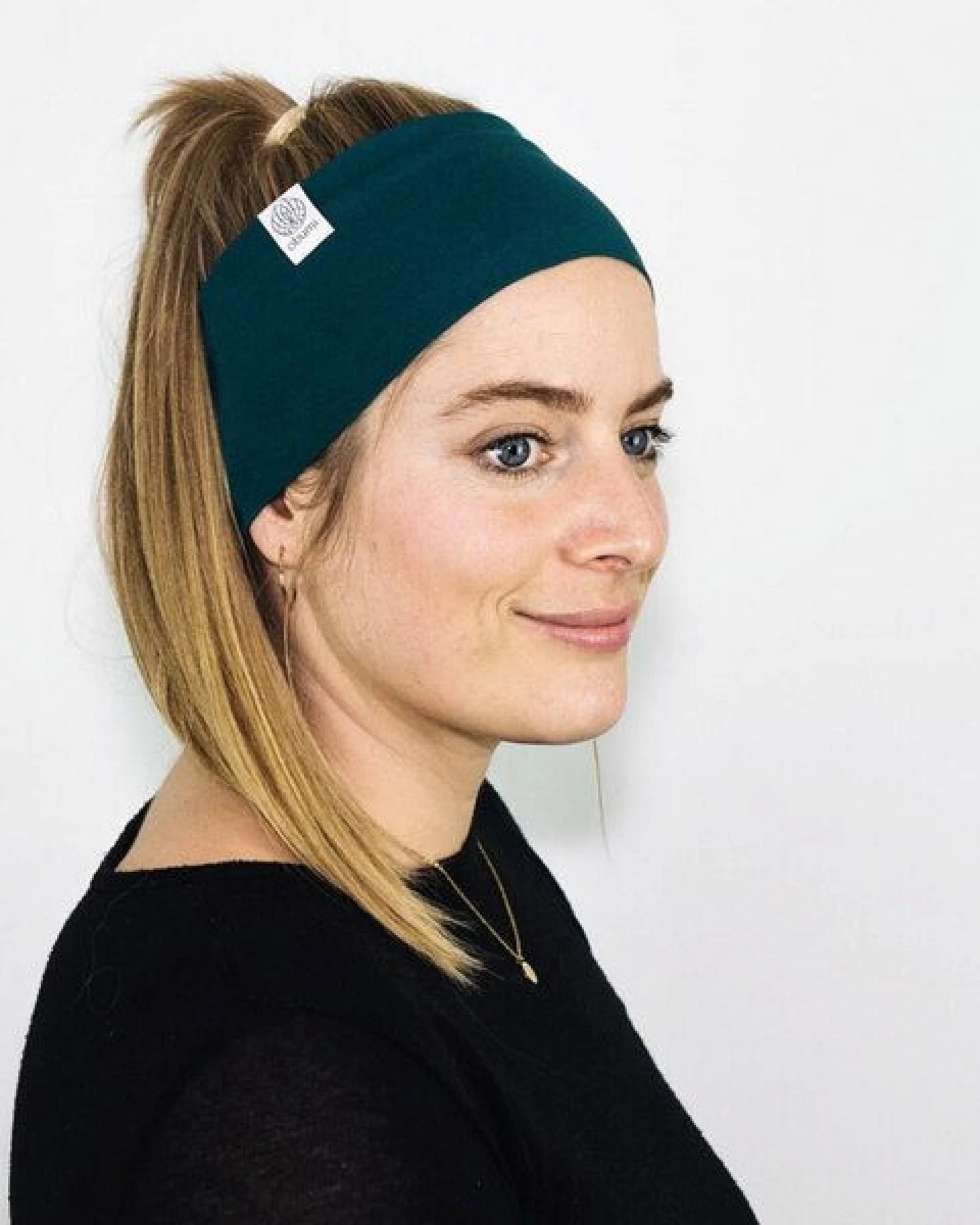 obumi STIRNBAND BREIT AUS BIO JERSEY IN VIELEN FARBEN – Ansicht 2