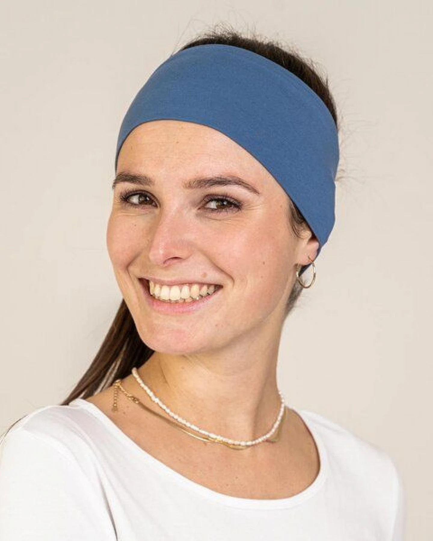obumi STIRNBAND BREIT AUS BIO JERSEY IN VIELEN FARBEN – Ansicht 3