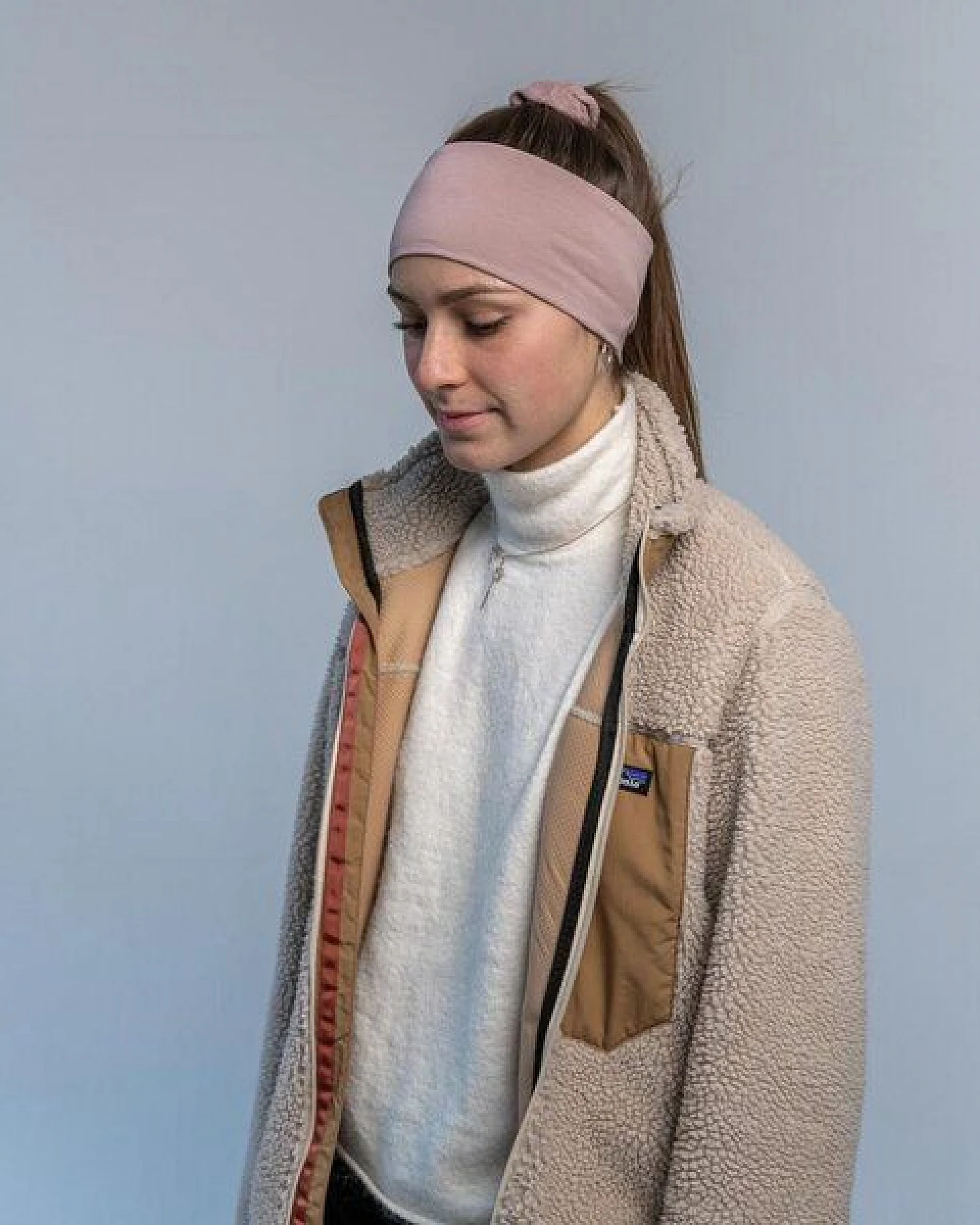 obumi STIRNBAND BREIT AUS BIO JERSEY IN VIELEN FARBEN – Ansicht 3