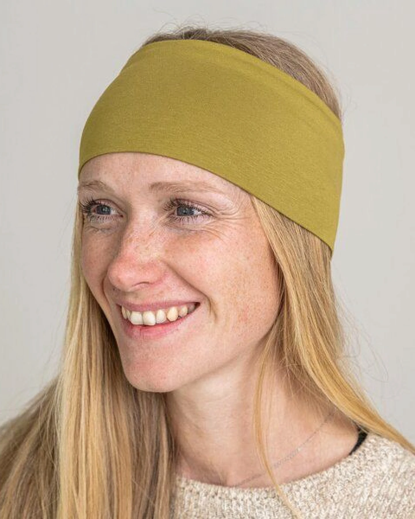 obumi STIRNBAND BREIT AUS BIO JERSEY IN VIELEN FARBEN – Ansicht 3