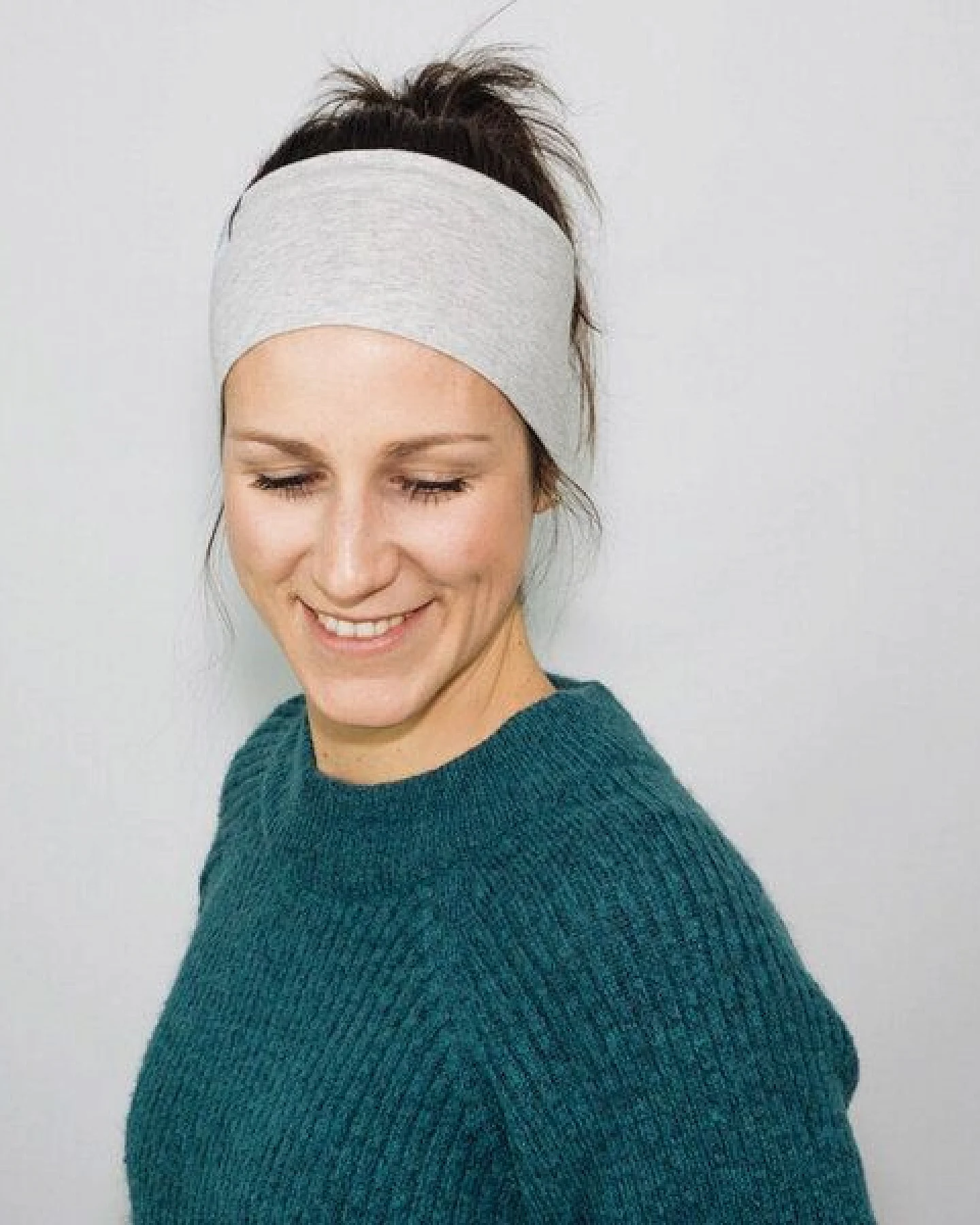 obumi STIRNBAND BREIT AUS BIO JERSEY IN VIELEN FARBEN – Ansicht 4