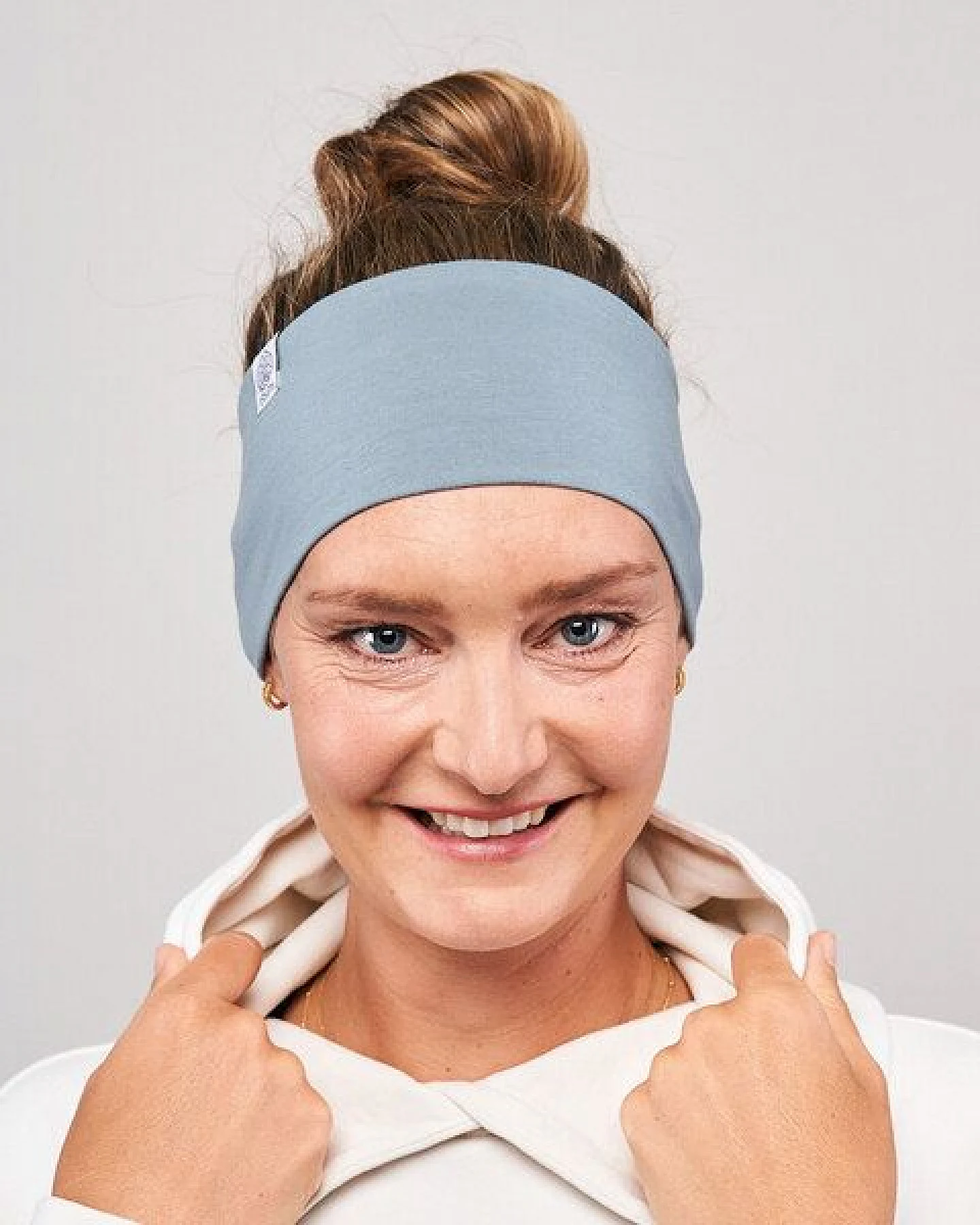 obumi STIRNBAND BREIT AUS BIO JERSEY IN VIELEN FARBEN – Ansicht 2