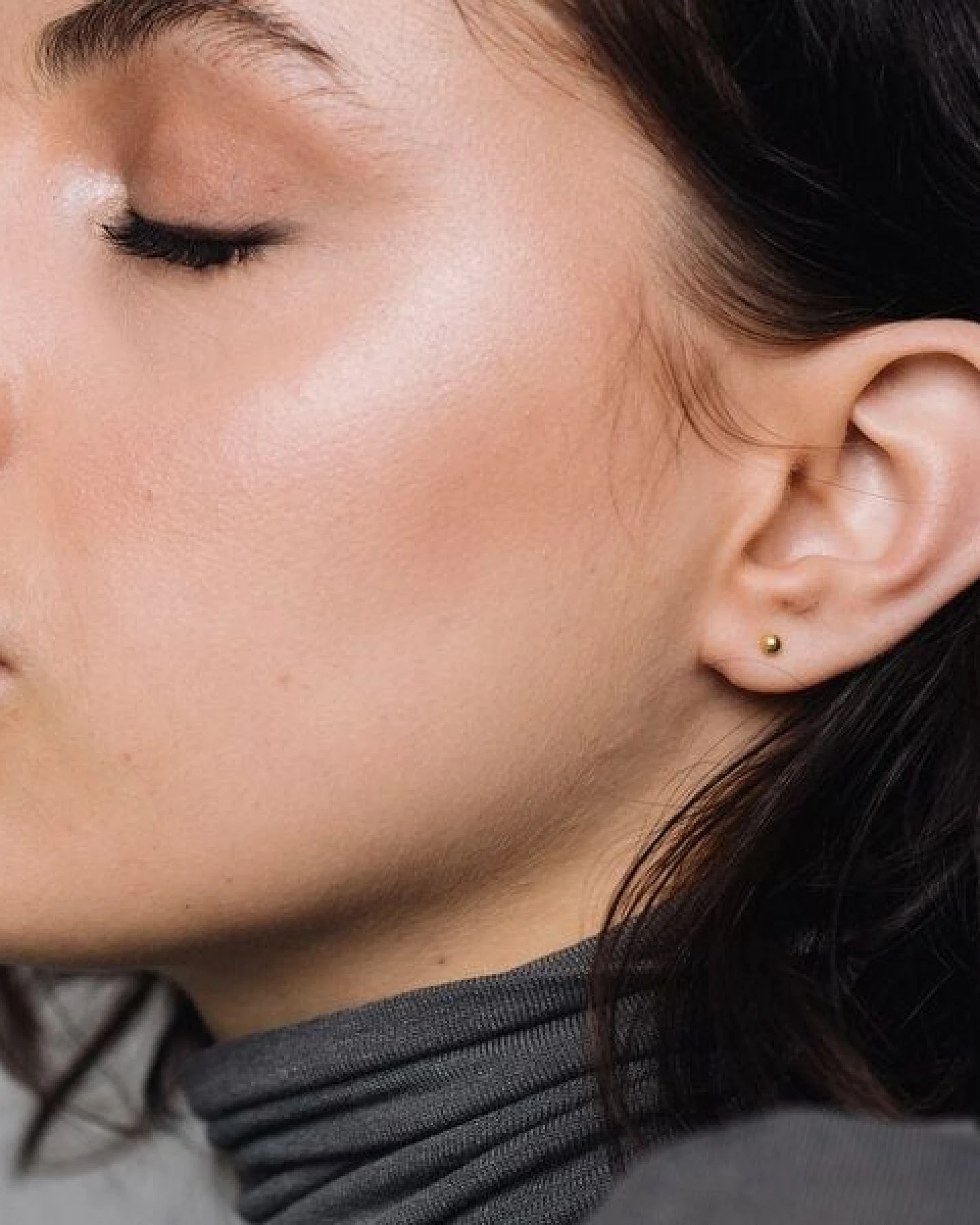 fejn jewelry Ohrstecker 'shiny ball' – Ansicht 2