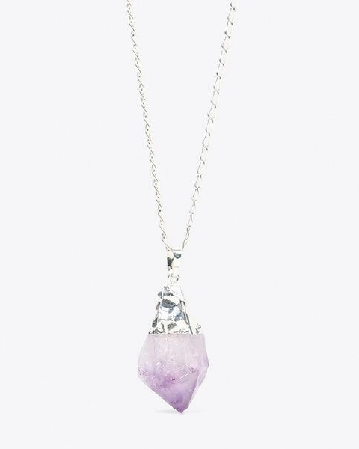Amethyst Halskette von Crystal and Sage – Ansicht 2