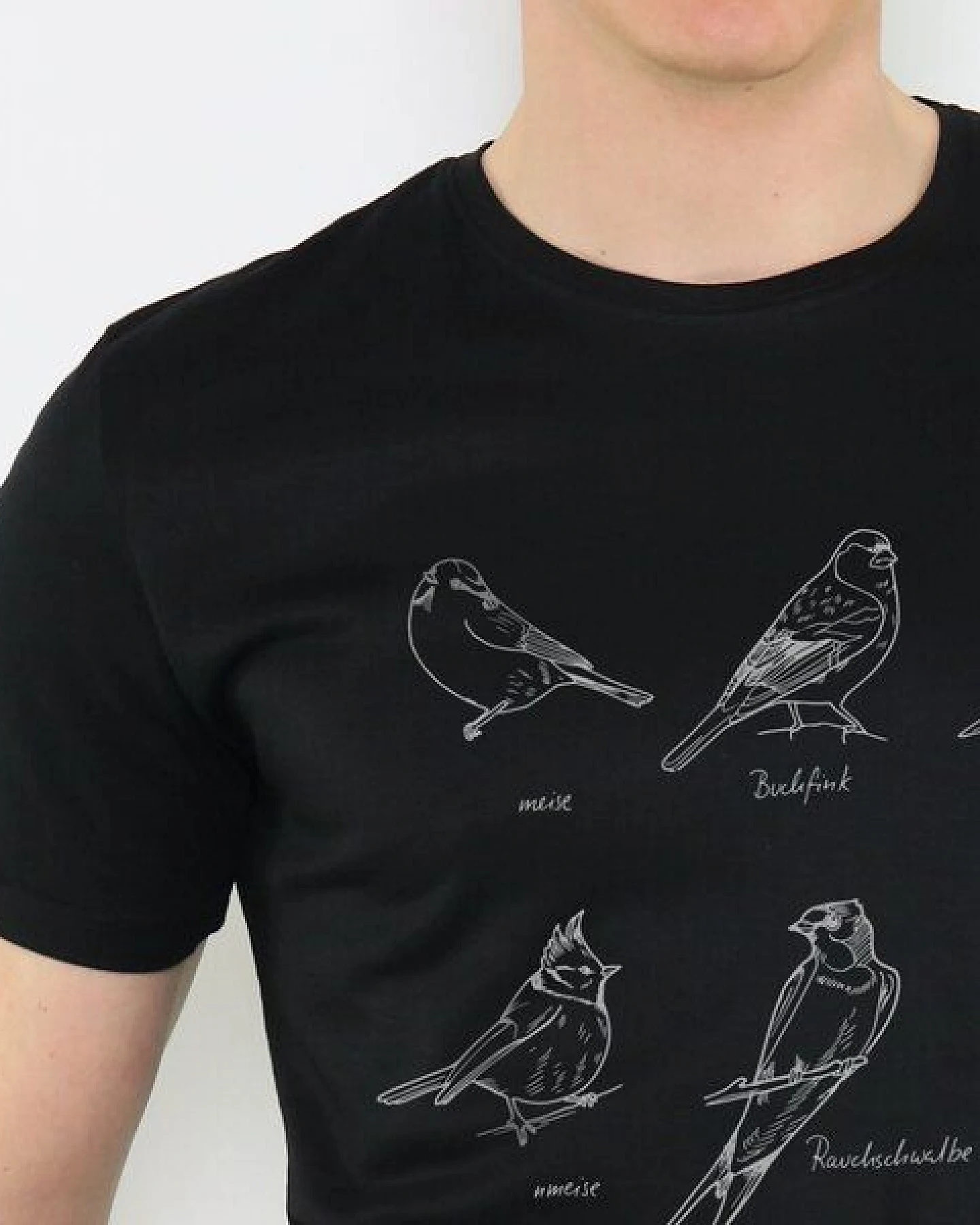 GARY MASH Shirt Birds aus Biobaumwolle – Ansicht 2