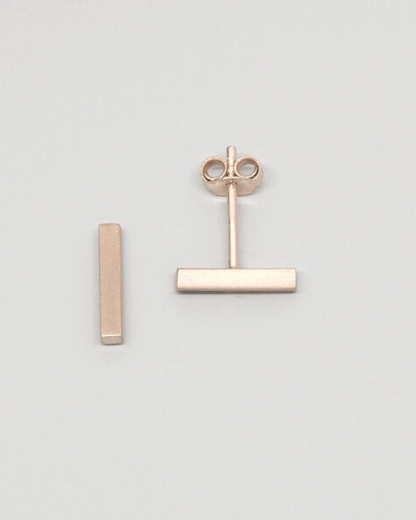 fejn jewelry Ohrstecker 'satin bar' – Ansicht 2