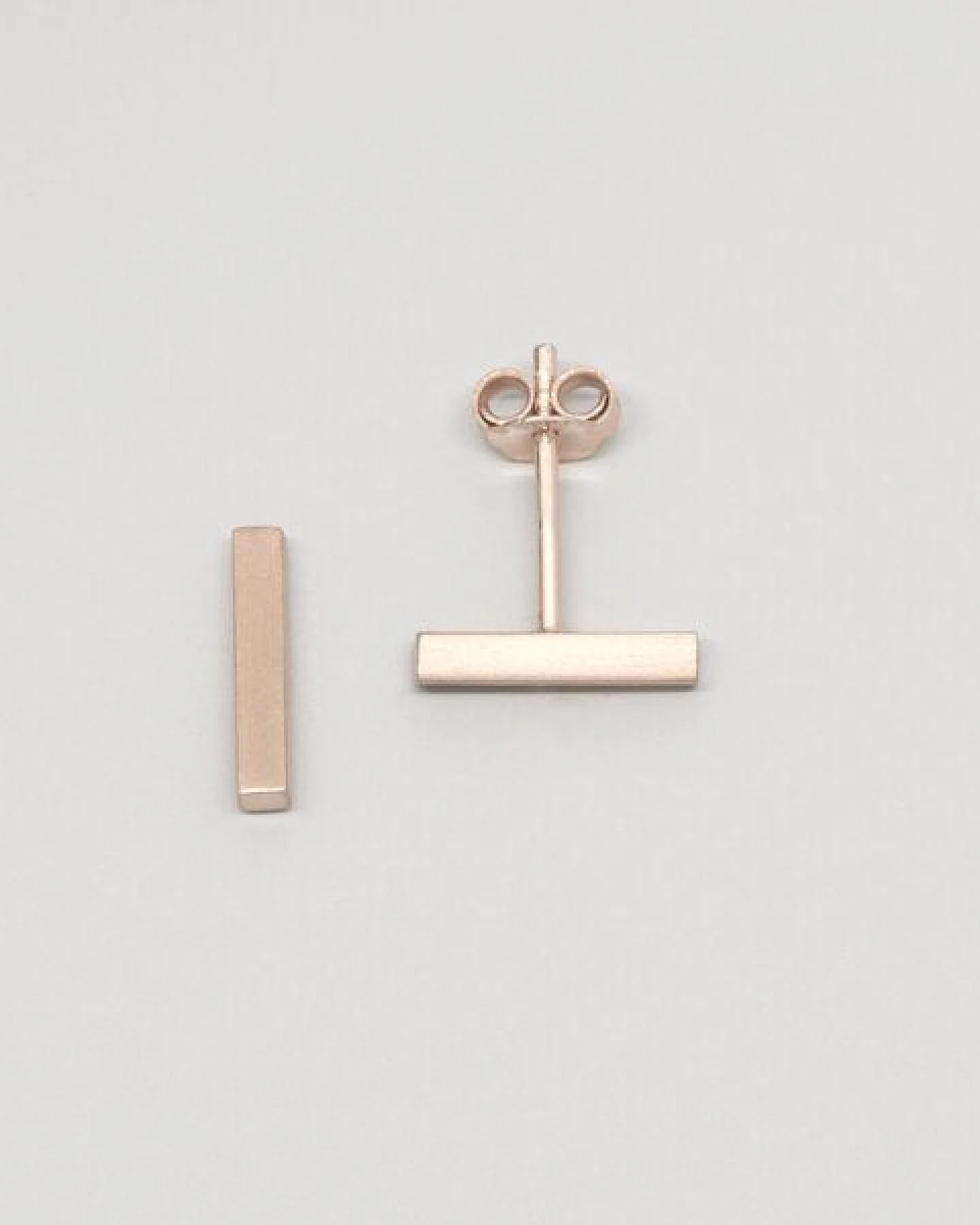 fejn jewelry Ohrstecker 'satin bar' – Ansicht 4