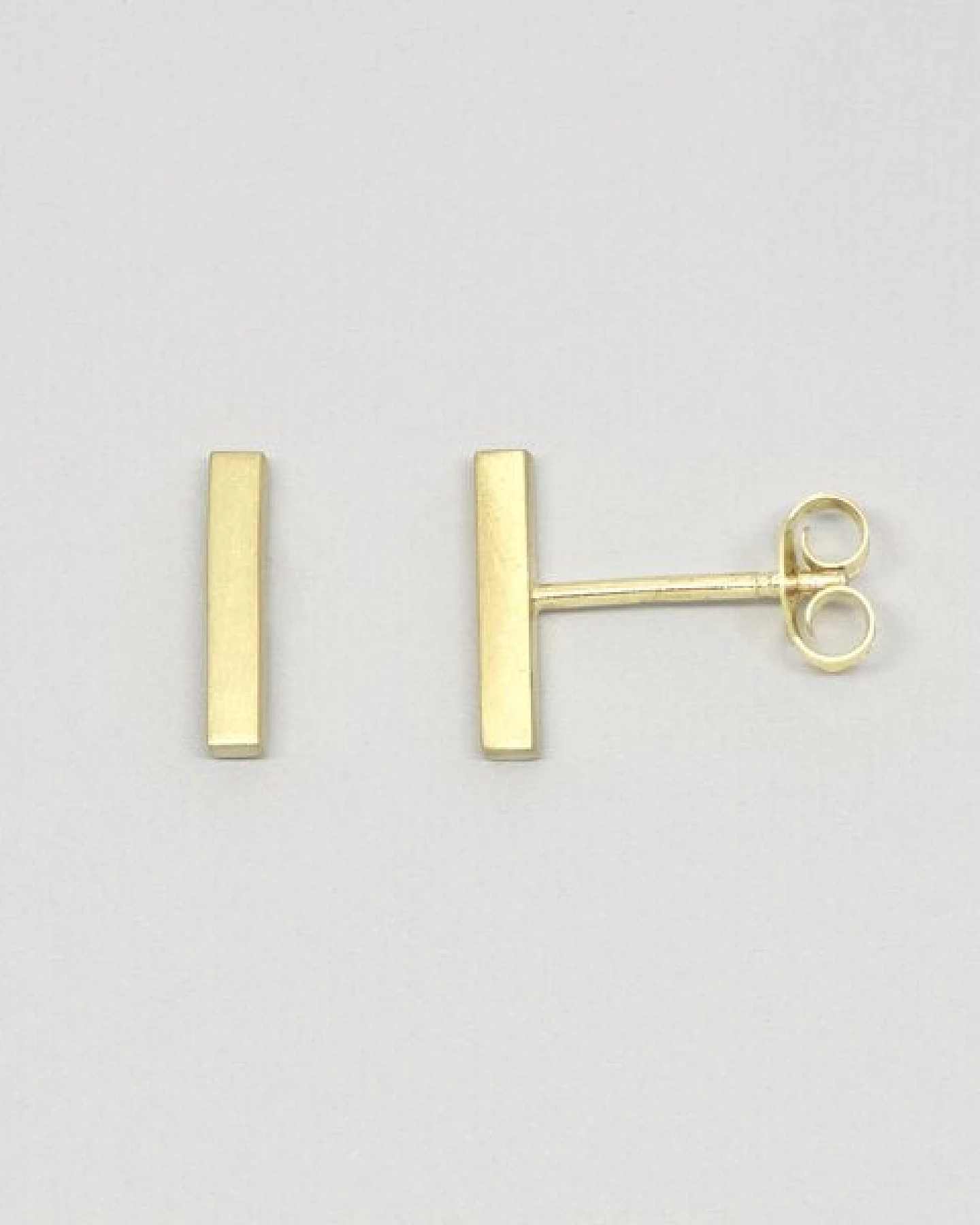 fejn jewelry Ohrstecker 'satin bar' – Ansicht 2