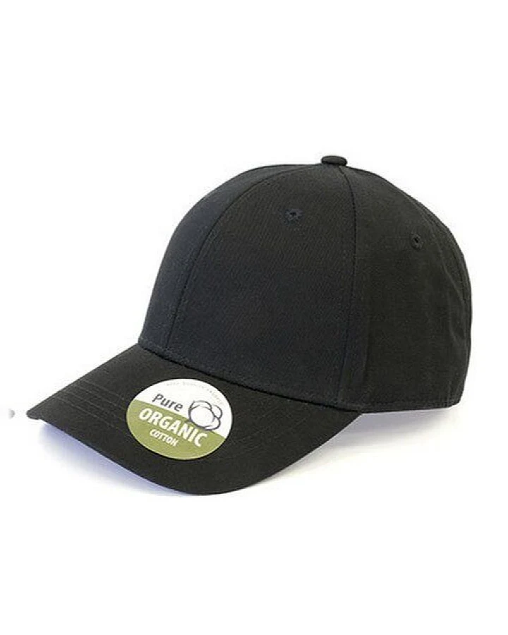 Basecap Organic Cotton Brain Waves 6 - Panel Cap Kappe Unstructured