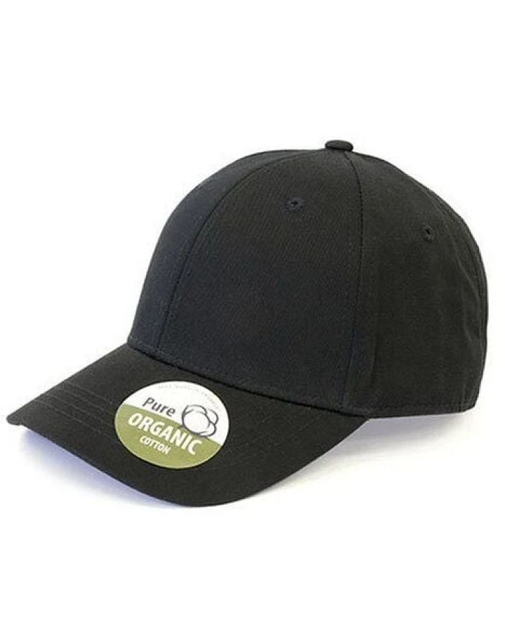 Basecap Organic Cotton Brain Waves 6 - Panel Cap Kappe Unstructured