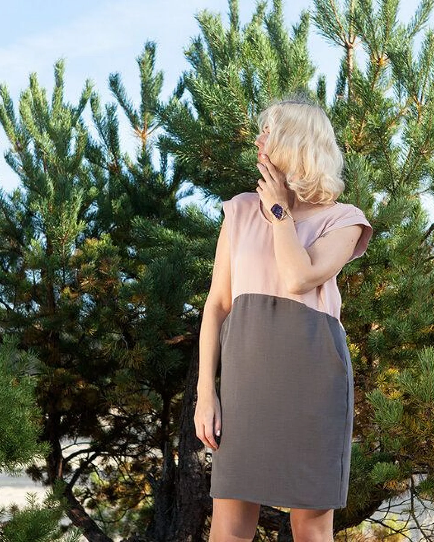 WiDDA berlin Kleid "Too Pale" aus Tencel – Ansicht 3