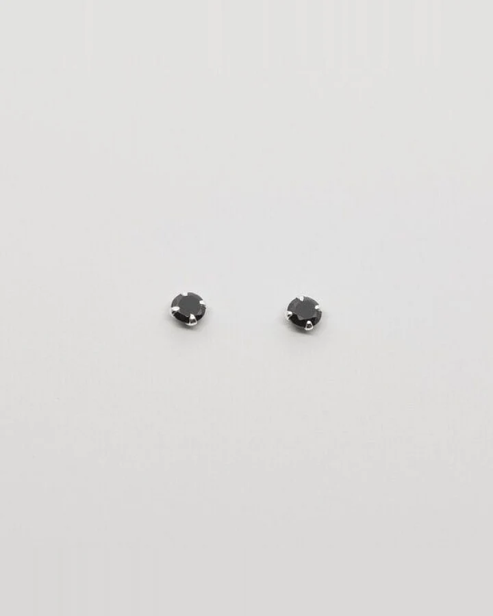 fejn jewelry Ohrstecker 'black stud'