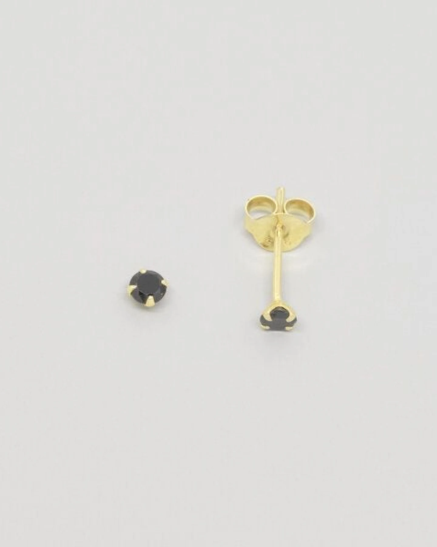 fejn jewelry Ohrstecker 'black stud' – Ansicht 4