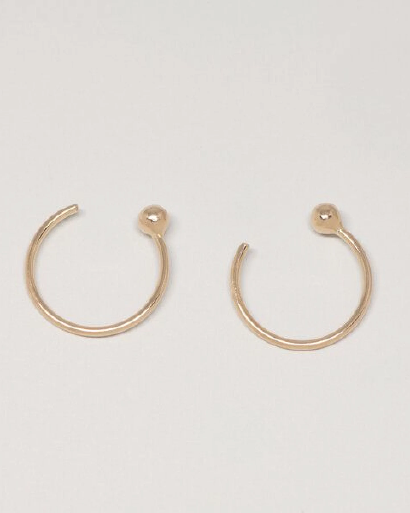 fejn jewelry Creole 'open hoop' – Ansicht 2