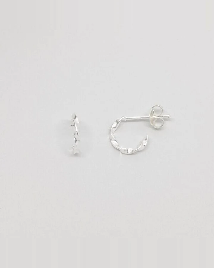 fejn jewelry Creole 'twisted hoop XS/M'