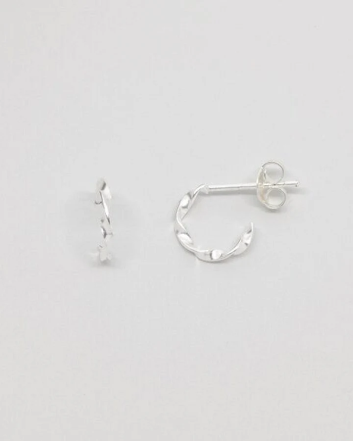 fejn jewelry Creole 'twisted hoop XS/M'