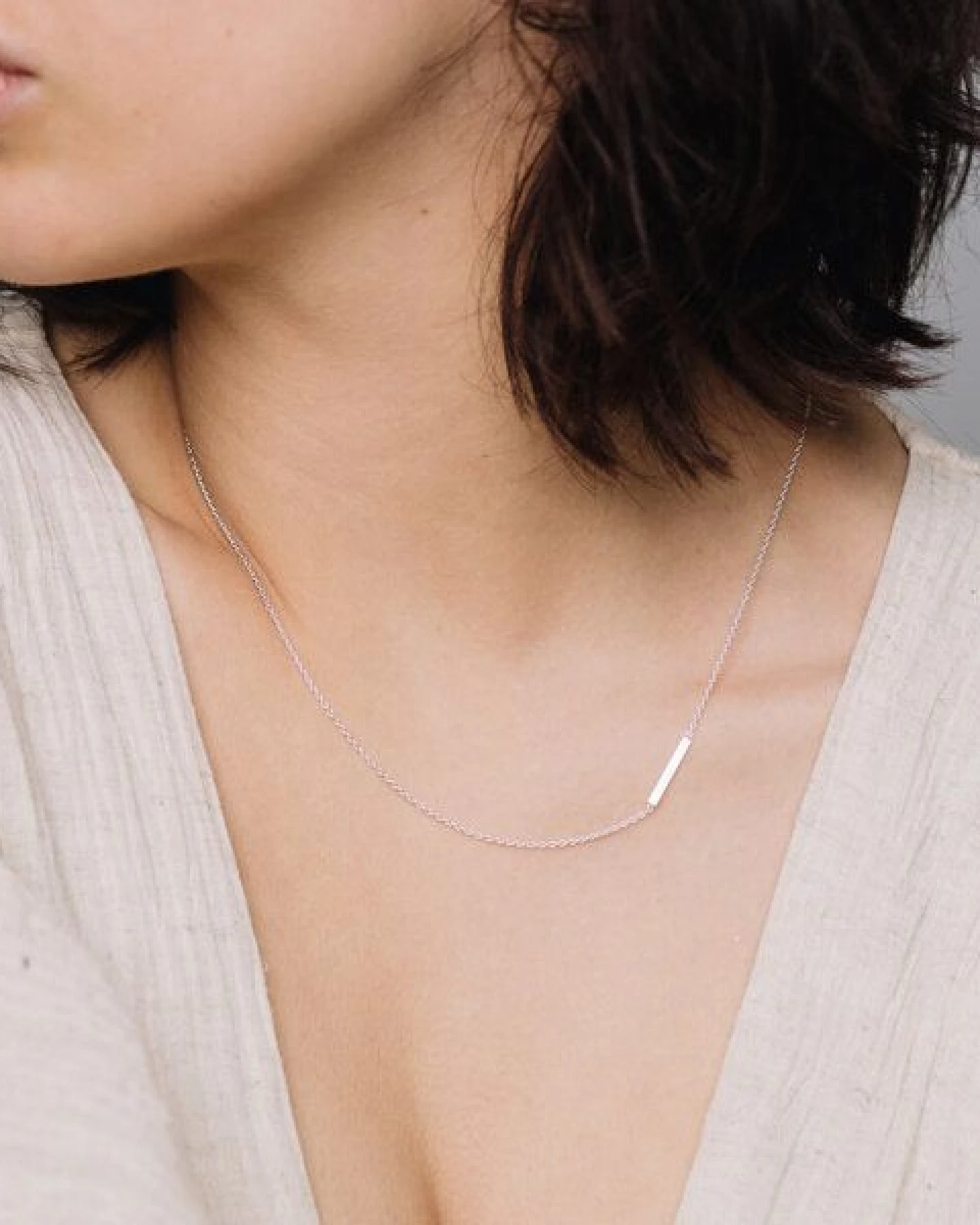 fejn jewelry Kette 'bar' – Ansicht 2