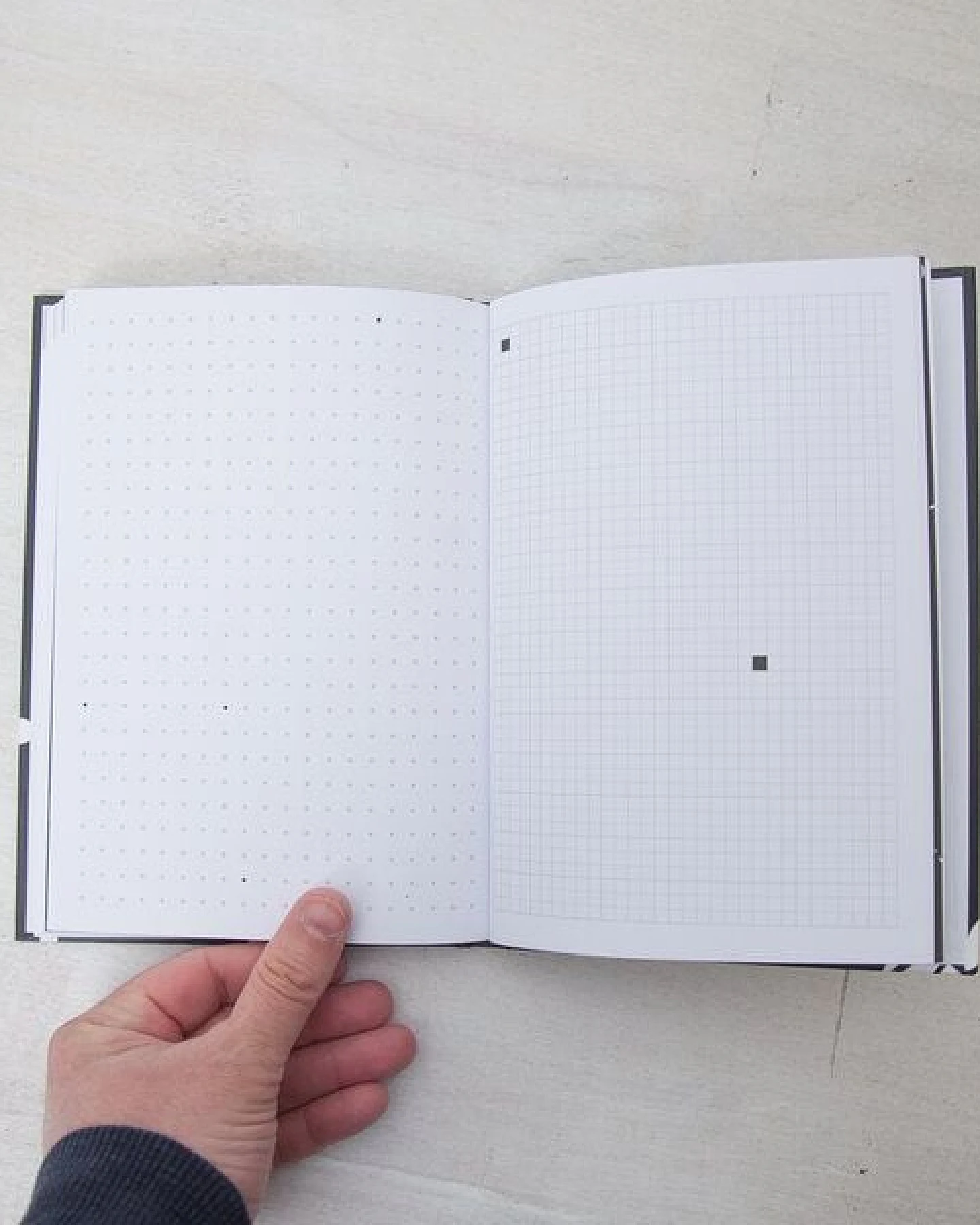 päfjes Ich bin dann mal weg! - Notizbuch A5 Hardcover 96 Seiten - Black – Ansicht 4