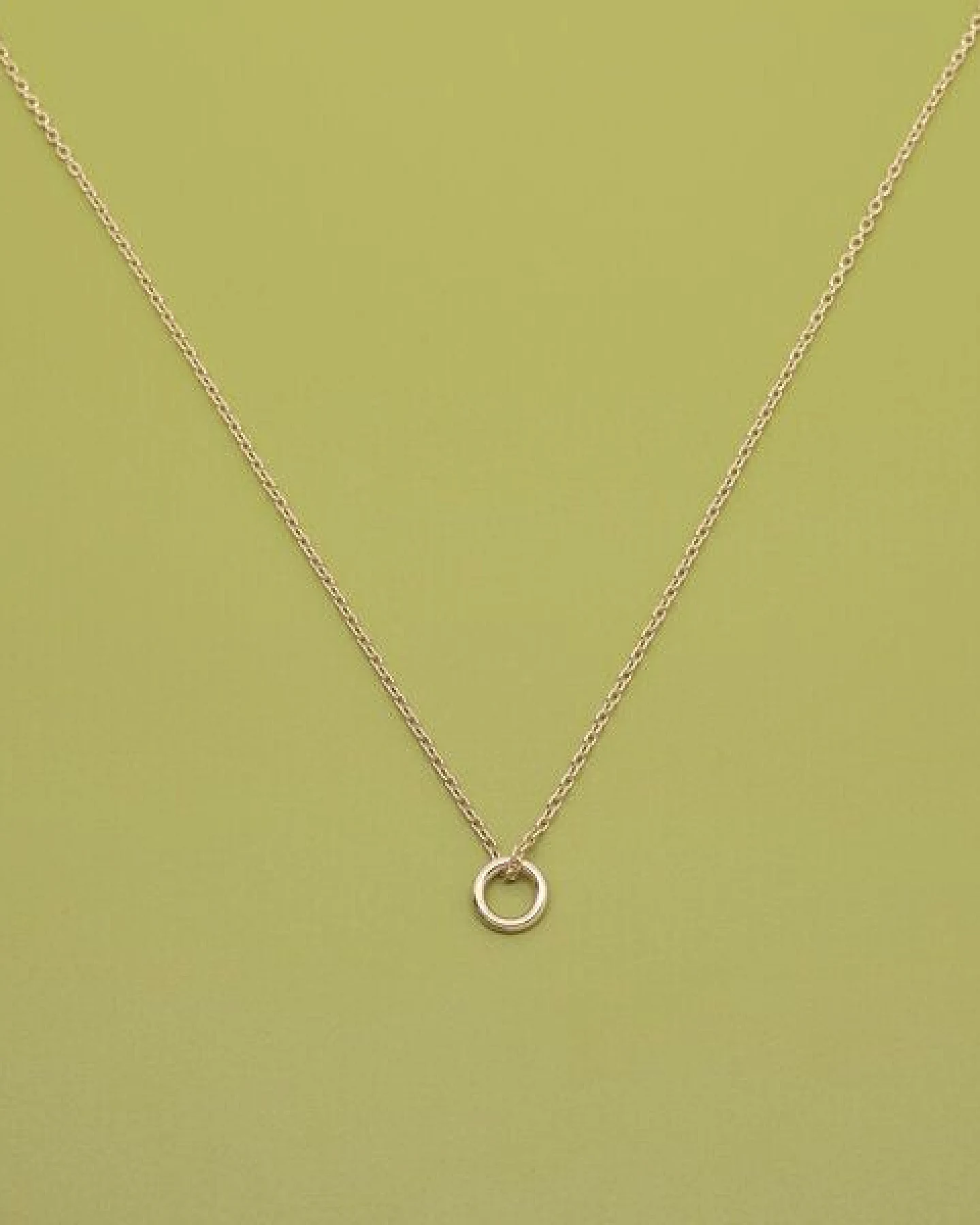 fejn jewelry Kette 'small circle' – Ansicht 3