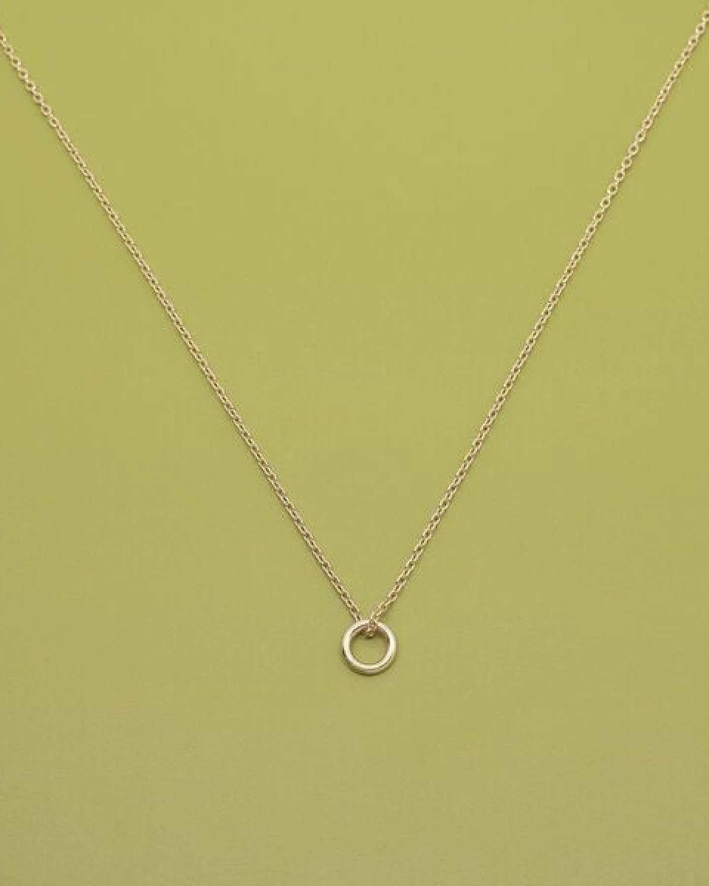 fejn jewelry Kette 'small circle' – Ansicht 3