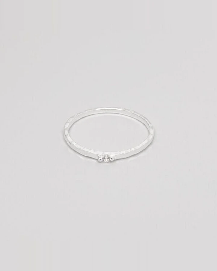 fejn jewelry Ring 'sparkle hammered'