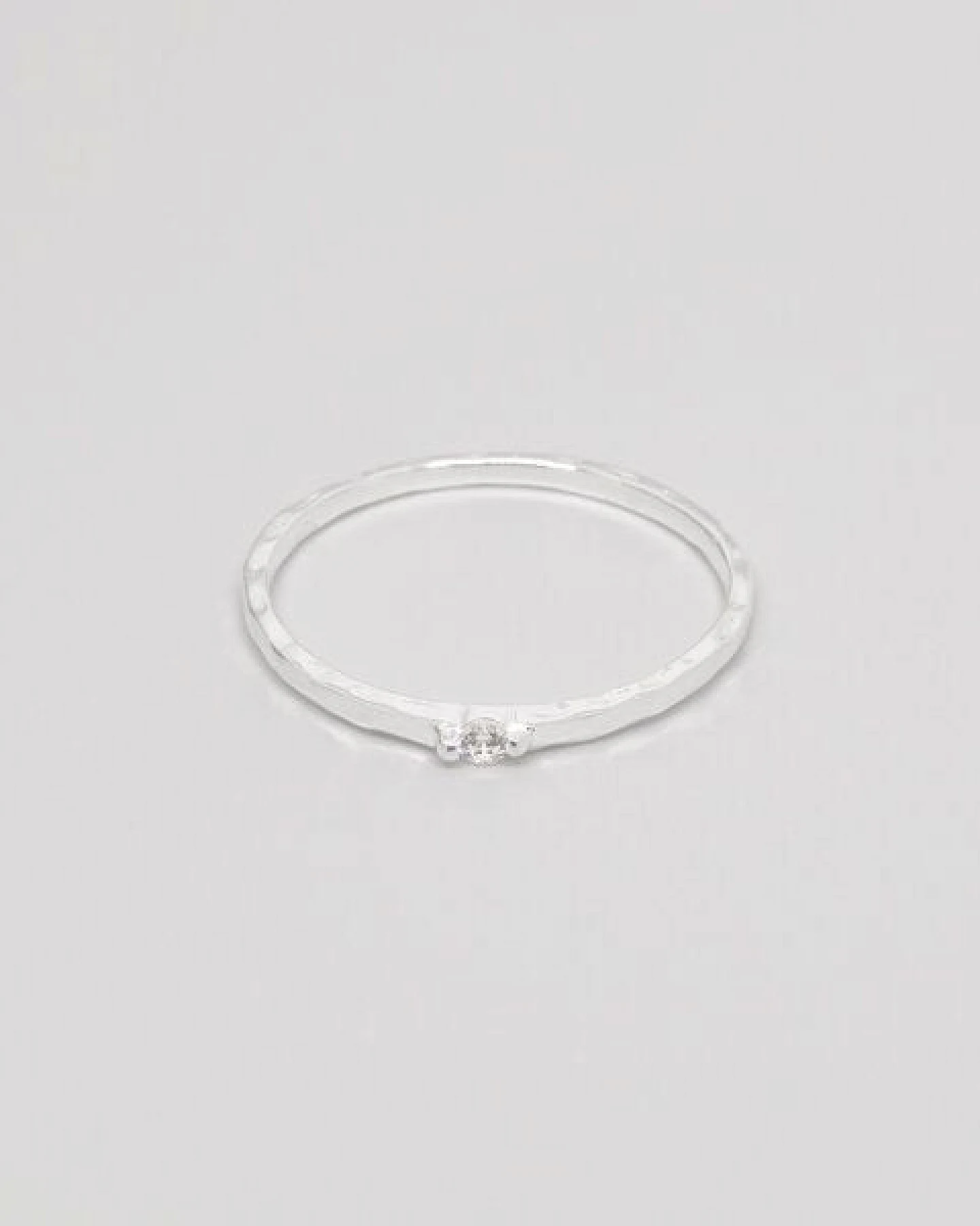 fejn jewelry Ring 'sparkle hammered' – Ansicht 4