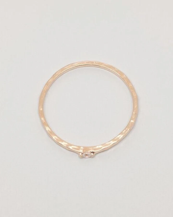 fejn jewelry Ring 'sparkle hammered'