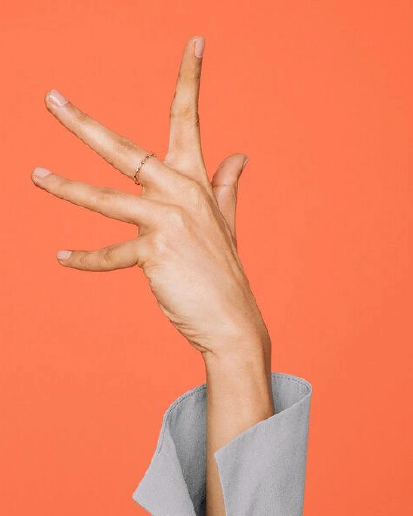fejn jewelry Ring 'twisted' – Ansicht 2