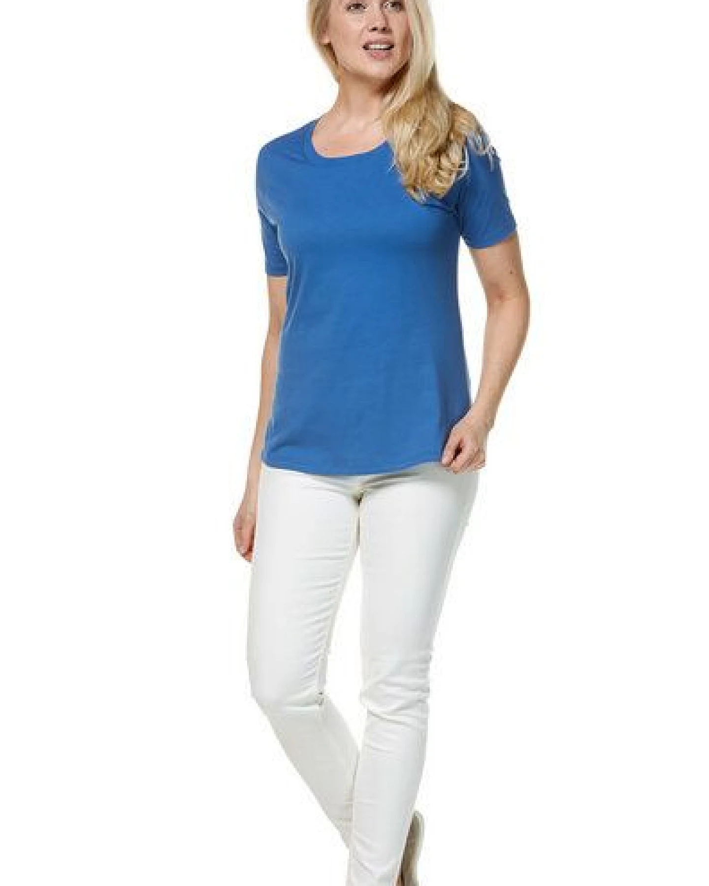 Apu Kuntur Basic Shirt aus edelster Pima-Baumwolle - KURZARM – Ansicht 3