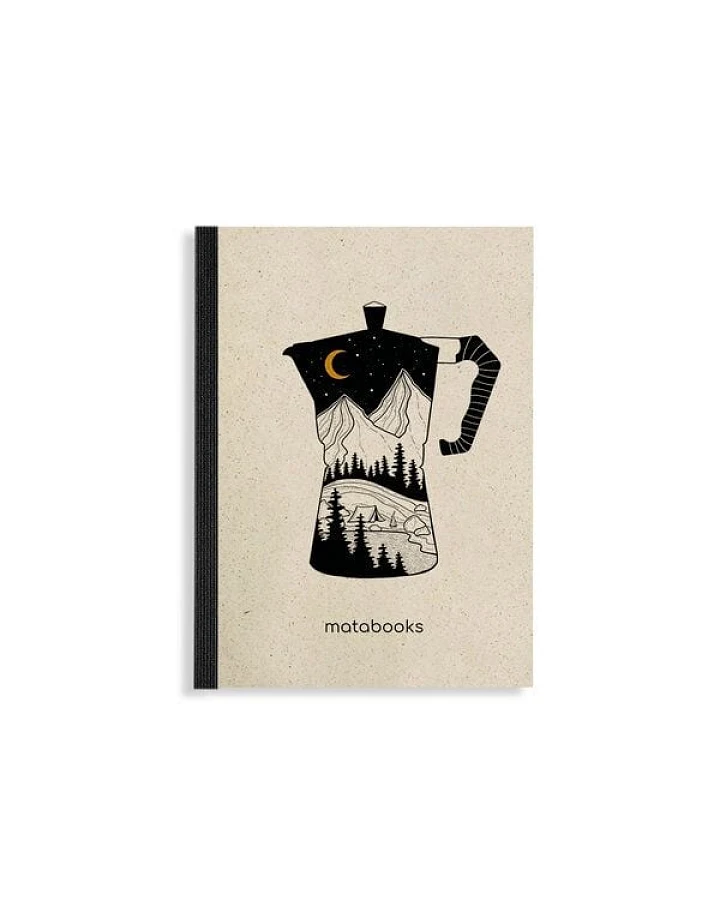 matabooks® Nachhaltiges A6 Notizbuch/Journal/Schreibblock aus Graspapier – Dahara