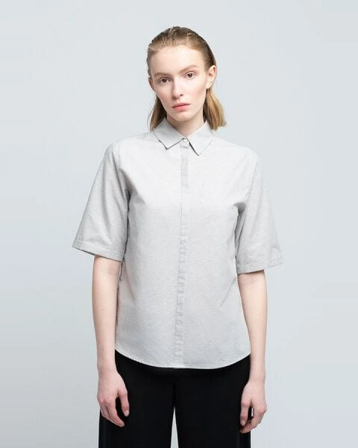 SHIPSHEIP PATTI - Damen Bluse aus Bio-Baumwolle-Mix