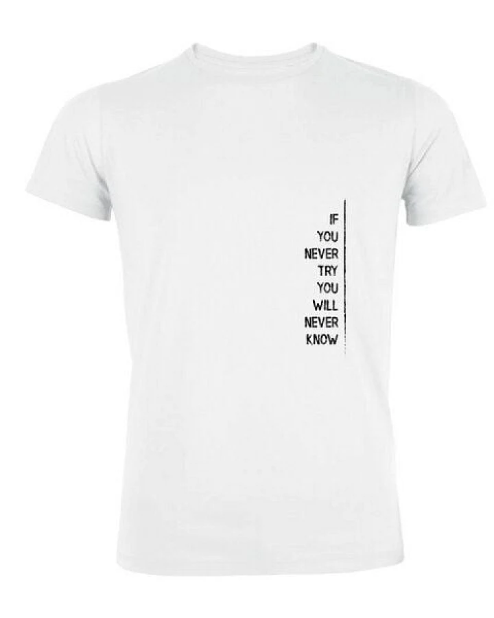 Human Family Herren Bio Sommer T-Shirt - Touch "If U try" in 3 Farben