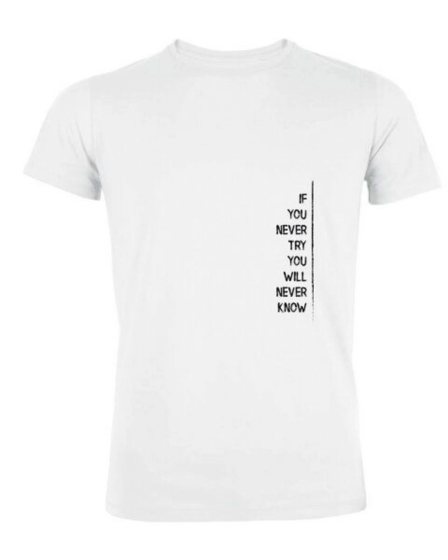Human Family Herren Bio Sommer T-Shirt - Touch "If U try" in 3 Farben – Ansicht 2